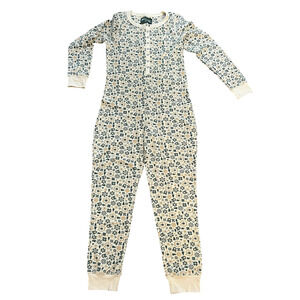 Women's Size L American Eagle Waffle One Piece Thermal Henley Holiday Pajamas